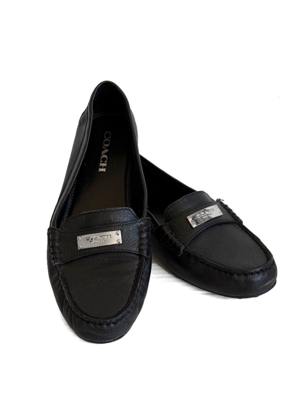 Coach Fredrica Leather Loafers